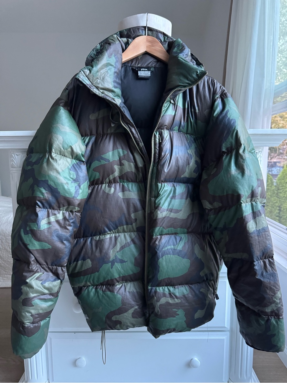 Nike ACG Camo Goose Down Puffer Jacket Hooded XL